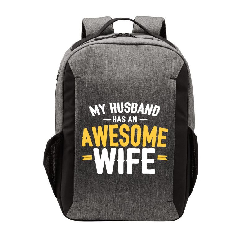 My Husband Has An Awesome Wife Vector Backpack