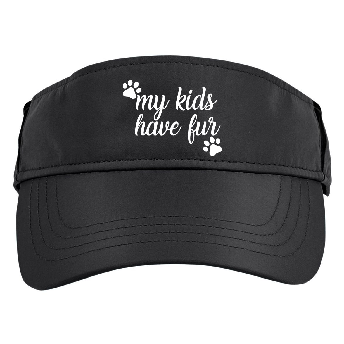 My Kids Have Fur Adult Drive Performance Visor