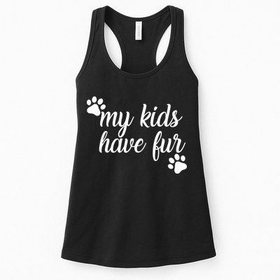 My Kids Have Fur Womens Tank Top
