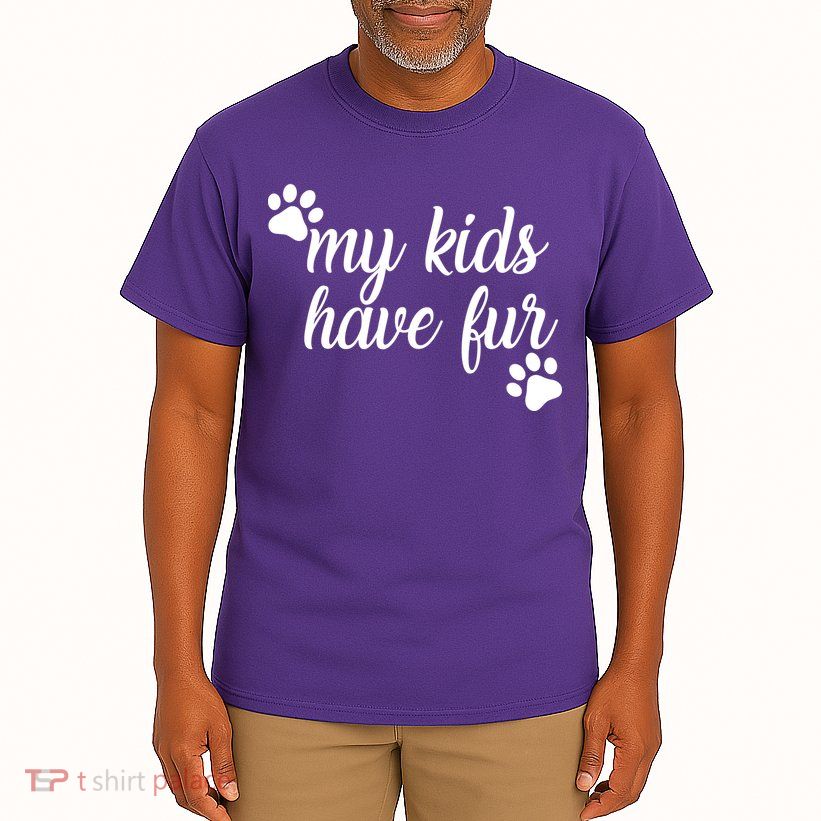 My Kids Have Fur Tall T-Shirt