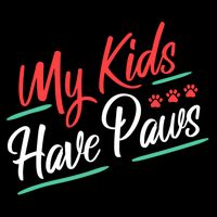 My Kids Have Paws Pet Owner Cooling Performance Crew T-Shirt