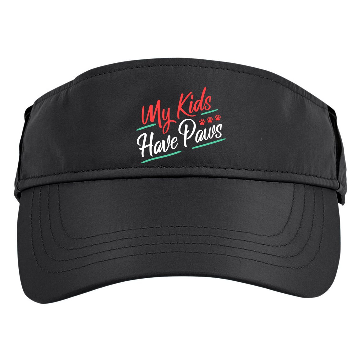 My Kids Have Paws Pet Owner Adult Drive Performance Visor