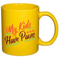 My Kids Have Paws Pet Owner 11oz C Handle Ceramic Mug