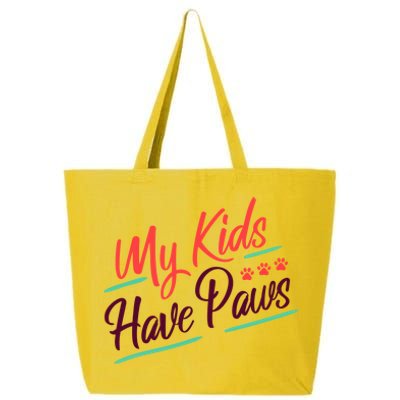 My Kids Have Paws Pet Owner 25L Jumbo Tote