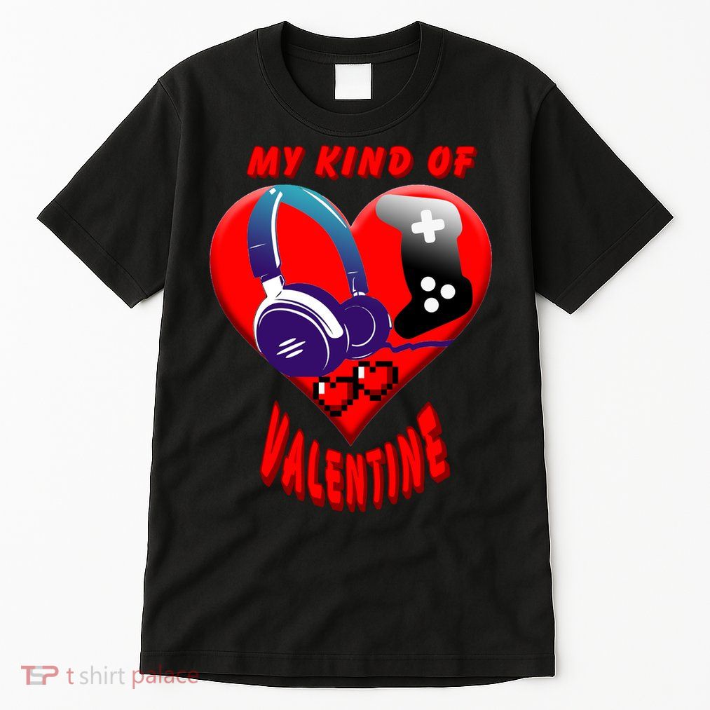 My Kind Of Valentine Gamer  Tall T-Shirt