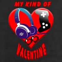 My Kind Of Valentine Gamer  11oz C Handle Ceramic Mug