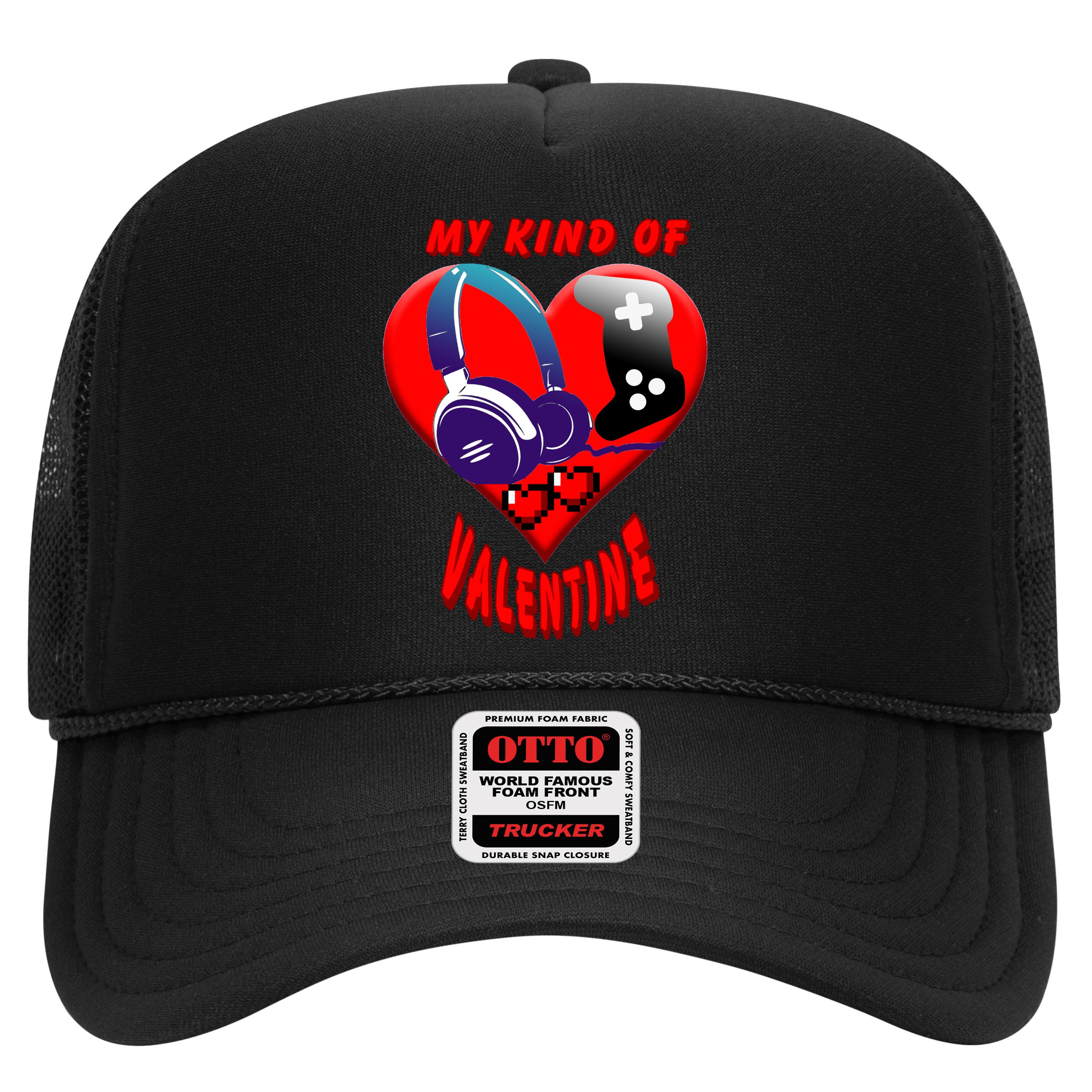 My Kind Of Valentine Gamer  Hat