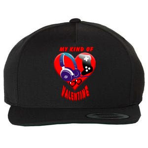 My Kind Of Valentine Gamer  Wool Snapback Cap