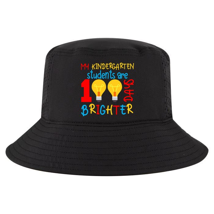 My Kindergarten Student Are 100 Days Brighter Cool Comfort Performance Bucket Hat