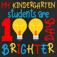 My Kindergarten Student Are 100 Days Brighter Cool Comfort Performance Bucket Hat