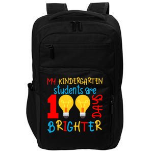 My Kindergarten Student Are 100 Days Brighter Impact Tech Backpack