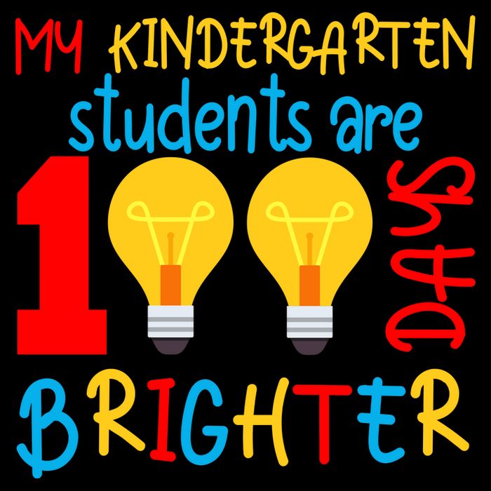 My Kindergarten Student Are 100 Days Brighter Impact Tech Backpack