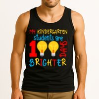 My Kindergarten Student Are 100 Days Brighter Tank Top