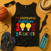 My Kindergarten Student Are 100 Days Brighter Tank Top