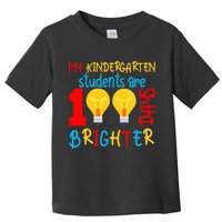 My Kindergarten Student Are 100 Days Brighter Toddler T-Shirt