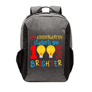 My Kindergarten Student Are 100 Days Brighter Vector Backpack