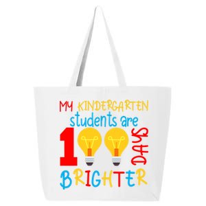 My Kindergarten Student Are 100 Days Brighter 25L Jumbo Tote