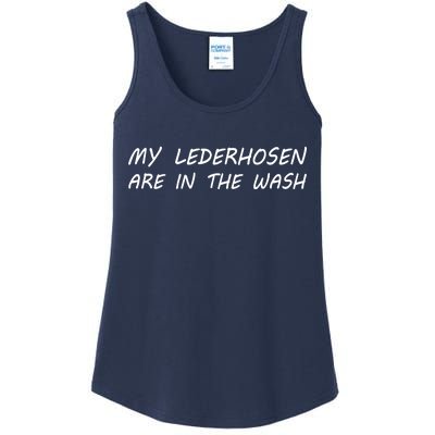 My Lederhosen Are In The Wash Ladies Essential Tank