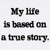 My Life Is Based On A True Story Garment-Dyed Sweatshirt