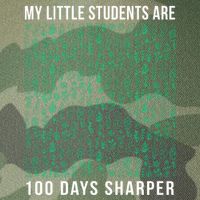 My Little Students Are 100 Days Sharper Legacy Tie Dye Trucker Hat