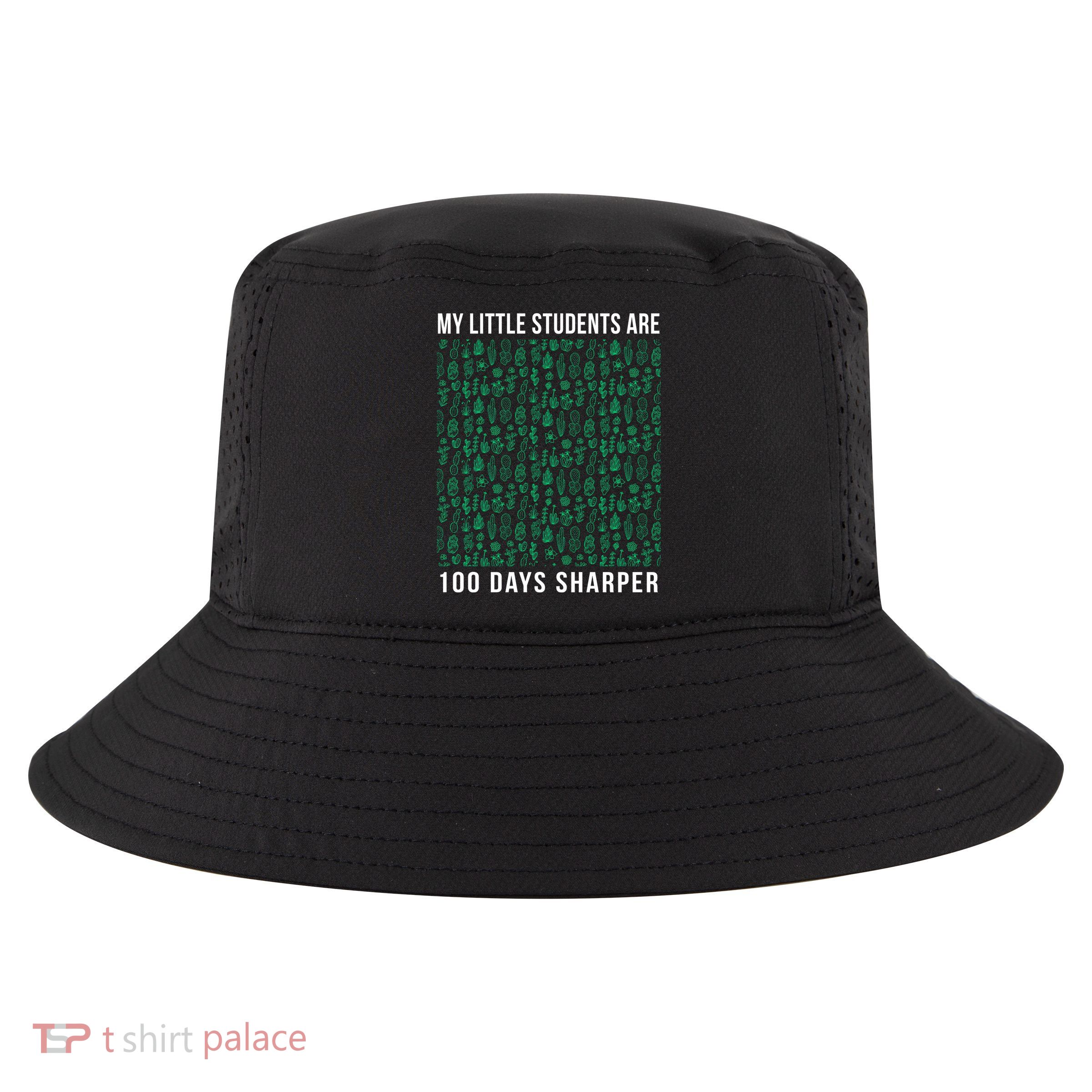 My Little Students Are 100 Days Sharper Cool Comfort Performance Bucket Hat