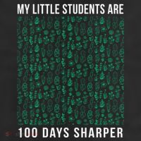 My Little Students Are 100 Days Sharper 7 Panel Mesh Trucker Snapback Hat
