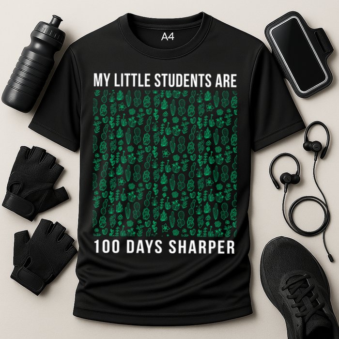 My Little Students Are 100 Days Sharper Performance Shirt