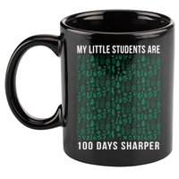 My Little Students Are 100 Days Sharper 11oz C Handle Ceramic Mug