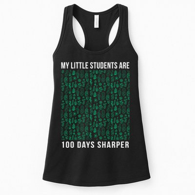 My Little Students Are 100 Days Sharper Womens Tank Top