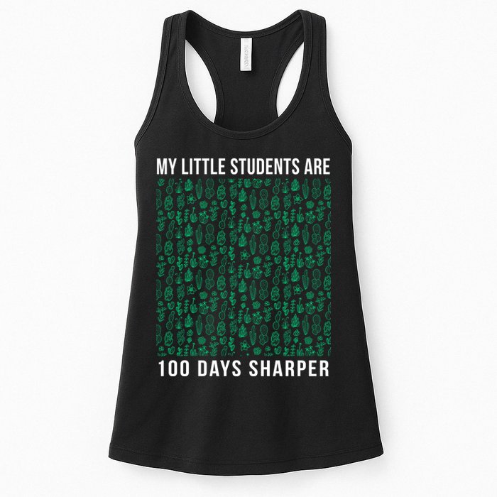 My Little Students Are 100 Days Sharper Womens Tank Top