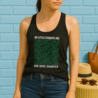 My Little Students Are 100 Days Sharper Womens Tank Top