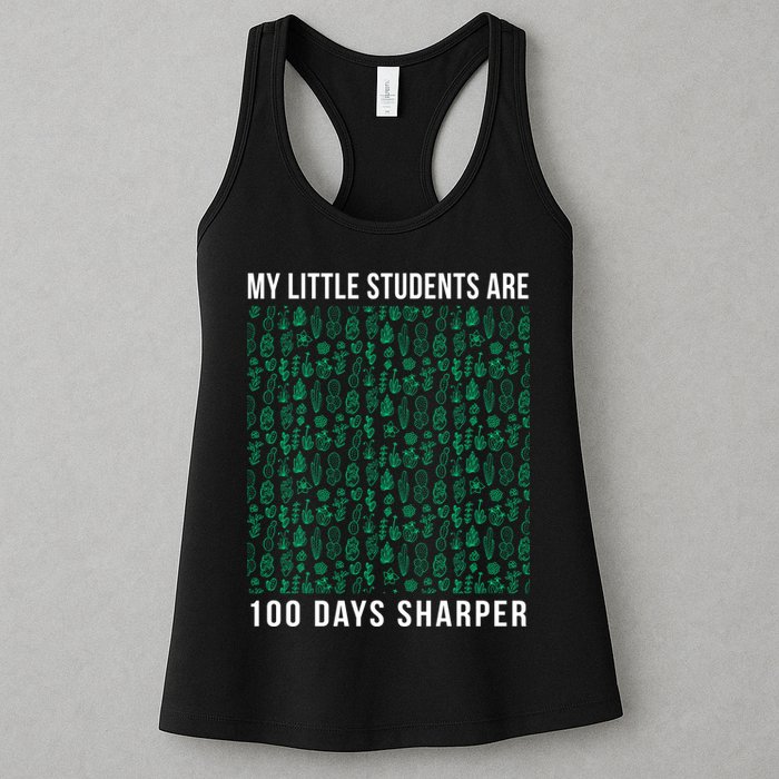 My Little Students Are 100 Days Sharper Womens Tank Top