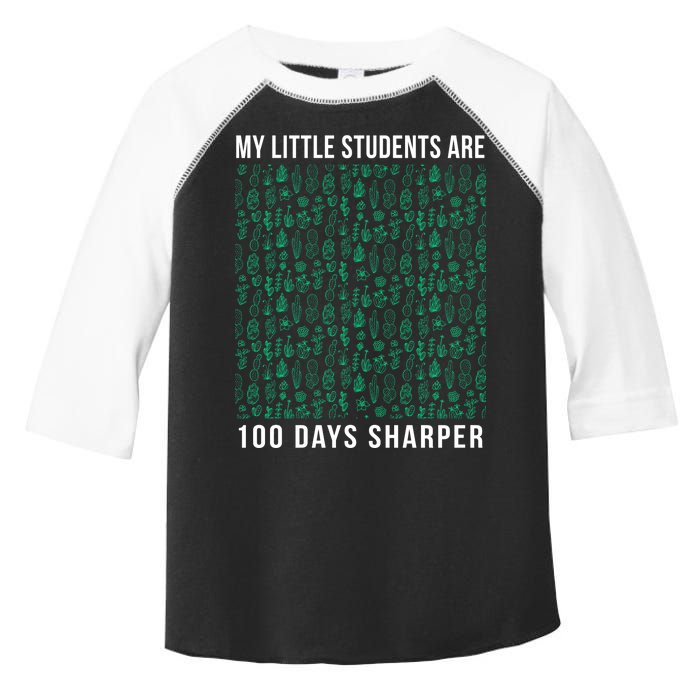 My Little Students Are 100 Days Sharper Toddler Fine Jersey T-Shirt