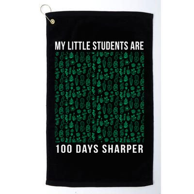 My Little Students Are 100 Days Sharper Golf Towel