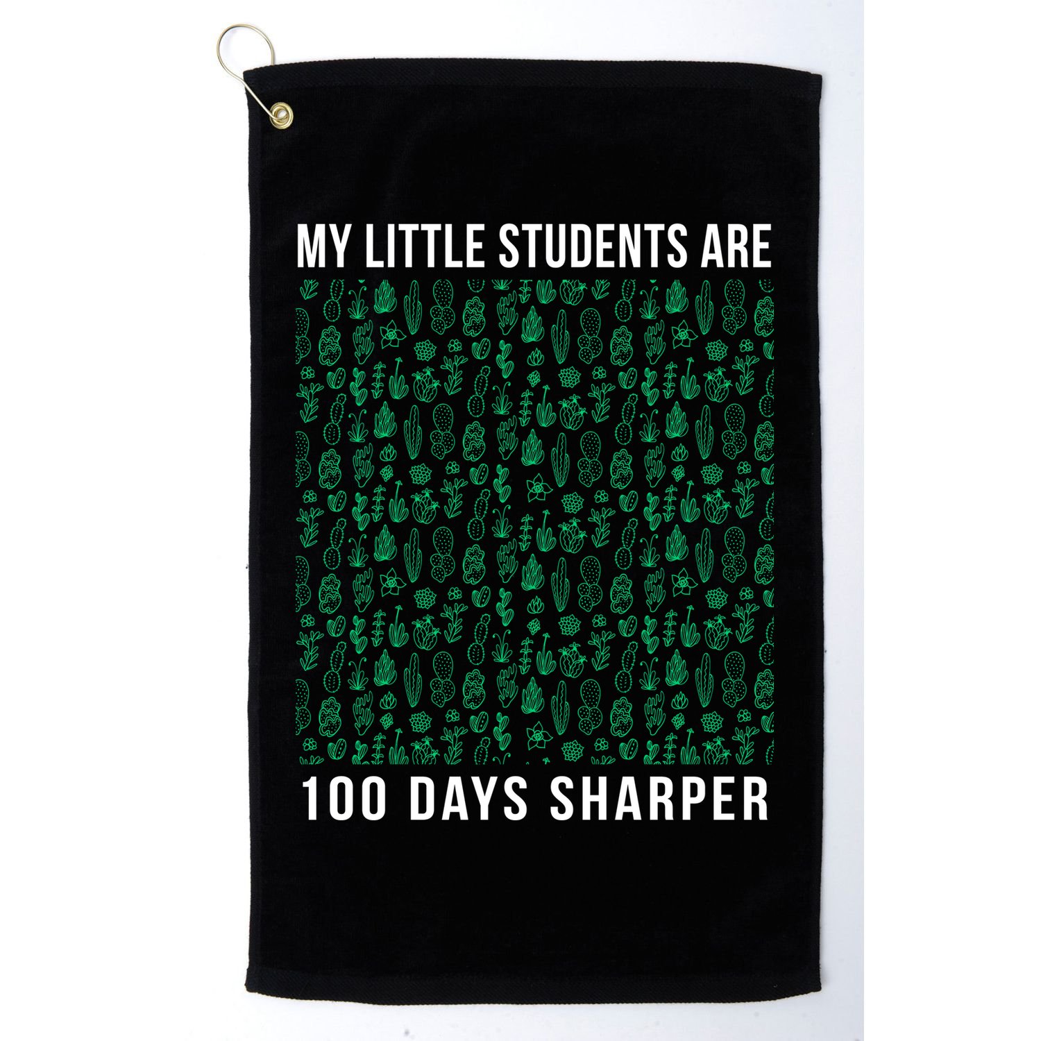 My Little Students Are 100 Days Sharper Golf Towel
