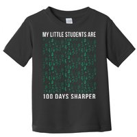 My Little Students Are 100 Days Sharper Toddler T-Shirt