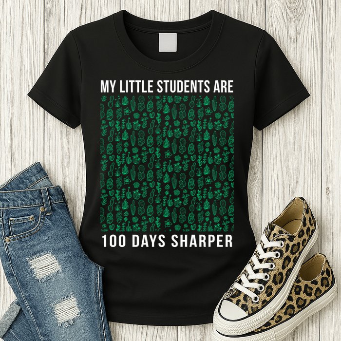 My Little Students Are 100 Days Sharper Womens T-Shirt