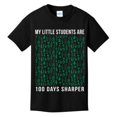 My Little Students Are 100 Days Sharper Kids T-Shirt