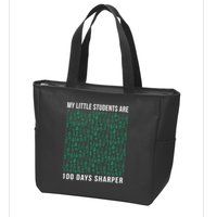 My Little Students Are 100 Days Sharper Zip Tote Bag