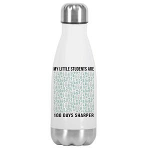 My Little Students Are 100 Days Sharper Stainless Steel Insulated Water Bottle