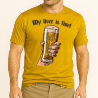 My Liver Is Fine Performance Shirt