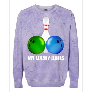 My Lucky Balls Colorblast Crewneck Sweatshirt