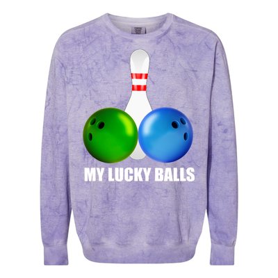 My Lucky Balls Colorblast Crewneck Sweatshirt