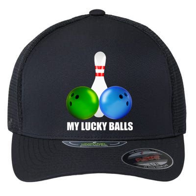 My Lucky Balls Flexfit Unipanel Trucker Cap