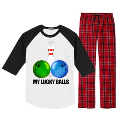 My Lucky Balls Raglan Sleeve Pajama Set