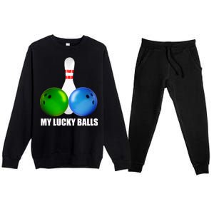 My Lucky Balls Premium Crewneck Sweatsuit Set