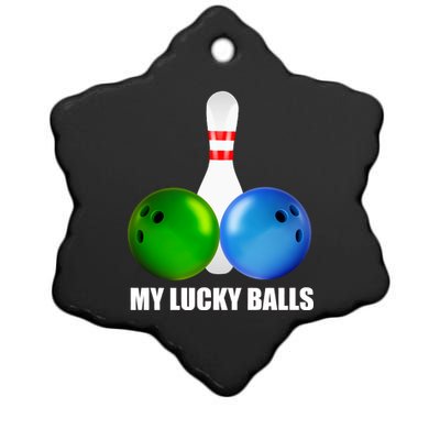 My Lucky Balls Ceramic Star Ornament