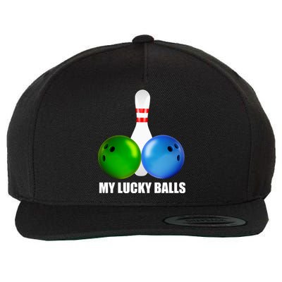 My Lucky Balls Wool Snapback Cap