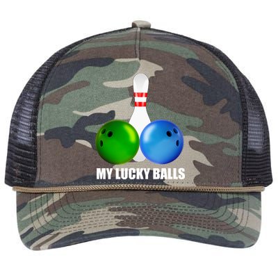 My Lucky Balls Retro Rope Trucker Hat Cap