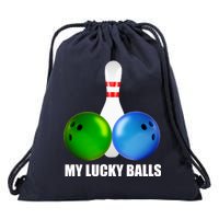 My Lucky Balls Drawstring Bag